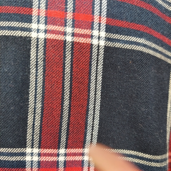H & M Womens Size 14 Long Sleeve Flannel - Picture 4 of 6